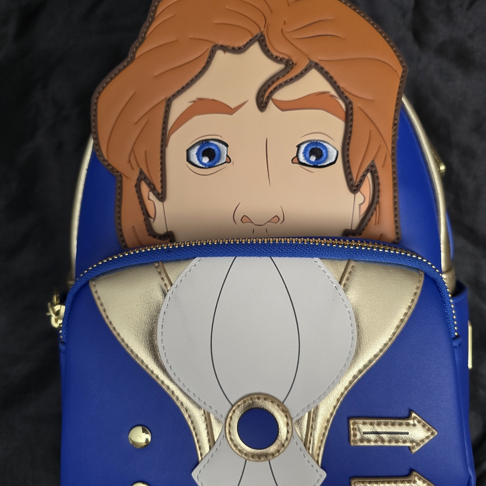 Disney Princess Blue and Black Backpack